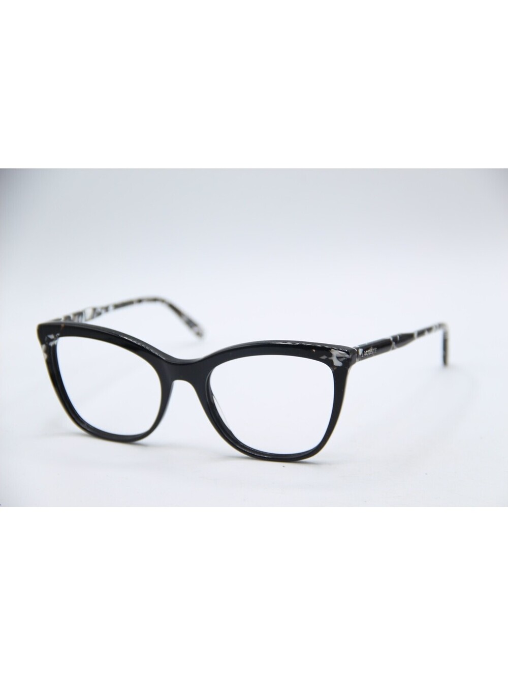 Lacoste L2884 001 Black White Marble Authentic Eyeglasses